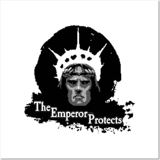 The Emperor Protects Posters and Art